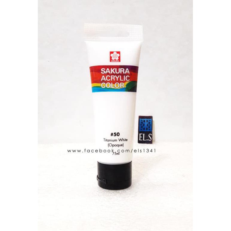 

ITERMURAHl Sakura Acrylic Paint Titanium White ( Cat Acrylic )