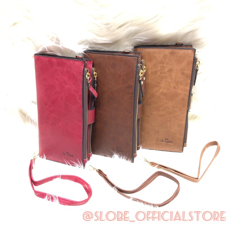 SLOBE Dompet Panjang Wanita Double Resleting SLOBE 1138