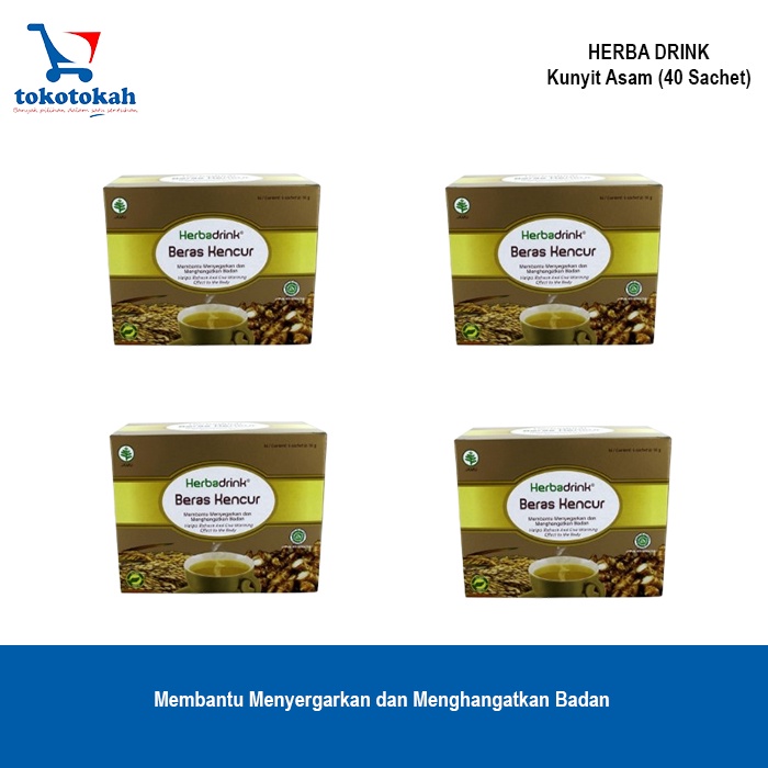 

HERBADRINK BERASKENCUR Herbal badan Lelah lesu produksi KONIMEX - 4pcs