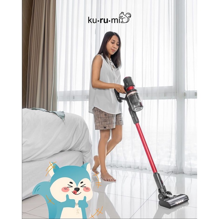 Kurumi KV-06 Penghisap Debu Nirkabel Vacuum Cleaner