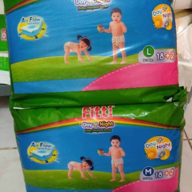 Fitti day pants. M18+2, L18+2, M28. L24. XL22. XXL.20 Kemasan ekonomis.