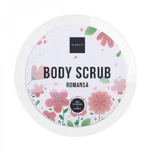 Scarlett Brightening Body Scrub Romansa