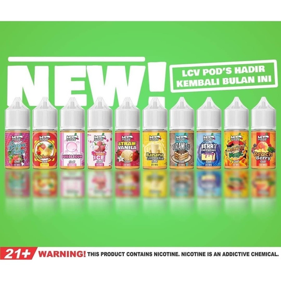 LCV Pods Series Salt Nic 30ML 20MG by LCV JUICE