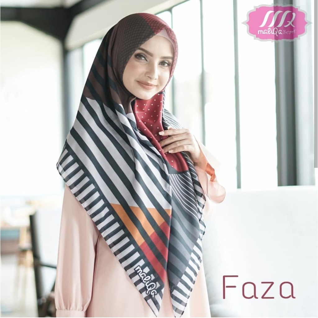 HIJAB MALIQA Alexandri Scraft PRINTED TERBARU 2018 Shopee Indonesia