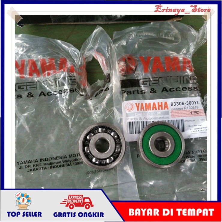 ORIGINAL YGP Bearing Laher Lahar Kelahar Motor Yamaha 6300 RS Honda MT 47 93306-300YK SKF NTN 2RS Or