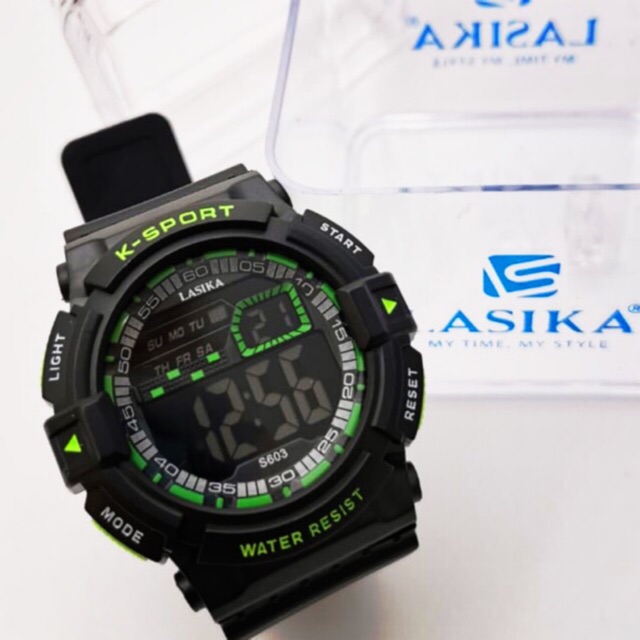 LASIKA 603 Jam Tangan Asli Sporty Fashion Pria Wanita anti air