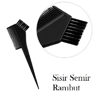  SISIR  SEMIR RAMBUT  KUAS WARNAI RAMBUT  HAIR CREAM COMB 