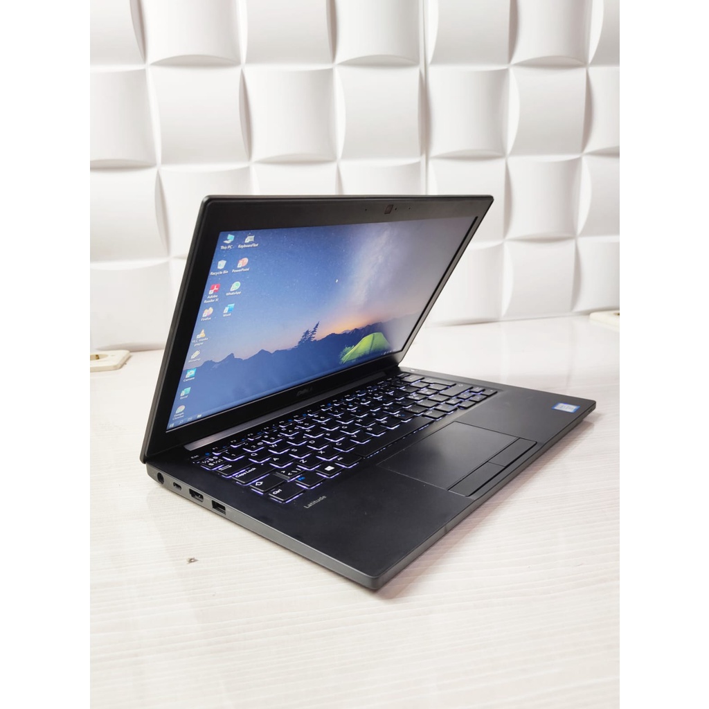 Laptop Dell Latitude 7280 Core i7 gen 6 Ram 16GB DDR 4 SSD 256GB || Second Like New