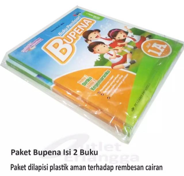 Buku penilaian BUPENA k13 Erlangga kelas 1A dan 1B semester 1 edisi terbaru