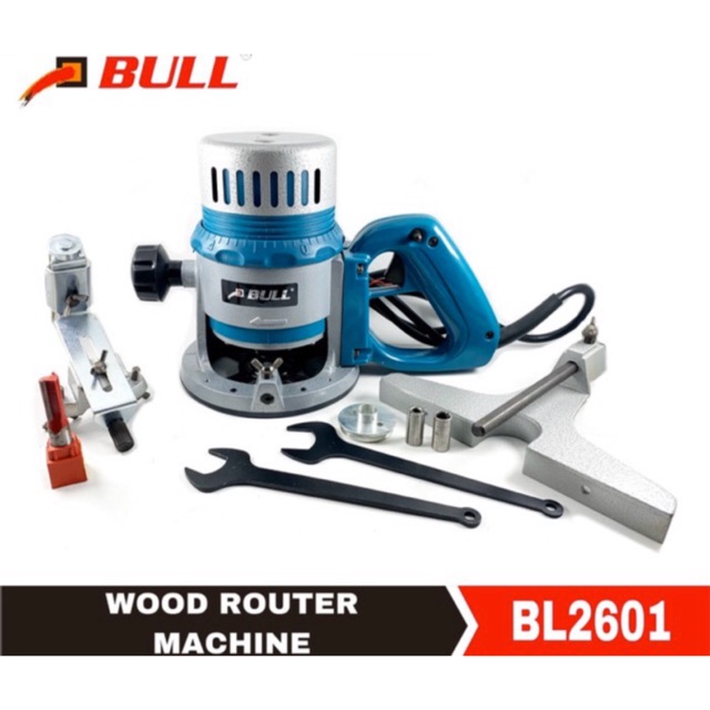 Mesin Router Kayu Profil Kayu Bl2601 Bull