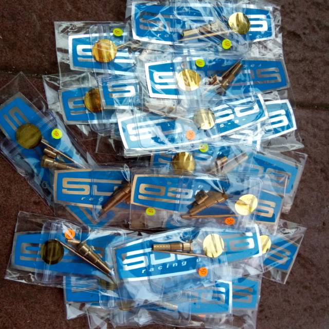 Nozzle set jarum jjh hole 30 atau 18 original sudco pnp pwk tutup kotak pwl ninja pe nsr sp