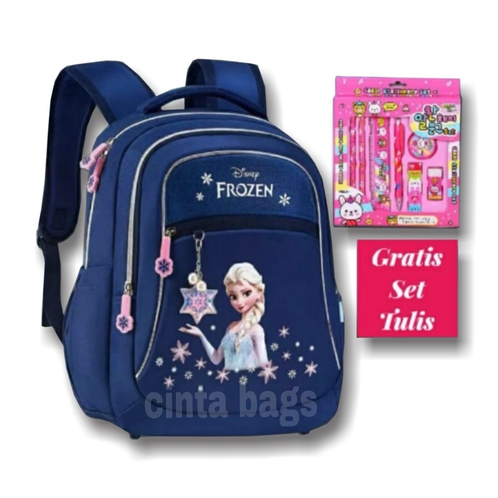 Tas Ransel Sekolah Anak Perempuan Tk Sd Motif Frozen