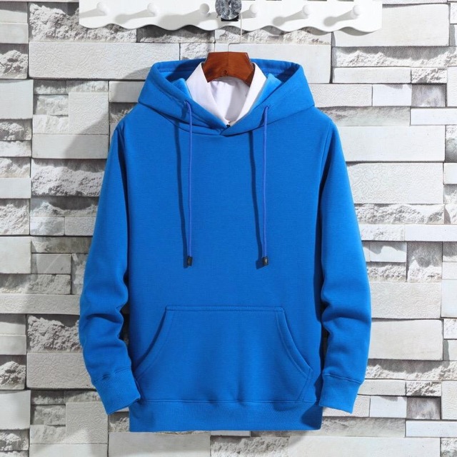 SWEATER HOODIE POLOS BASIC COWOK PRIA PLAIN FASHION DISTRO KEKINIAN