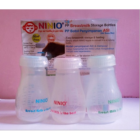 Ninio Breast Milk Storage Botol ASI Plastik BA 2171