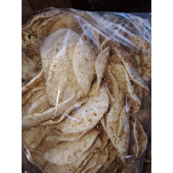 

krupuk bumbu kelapa rendang