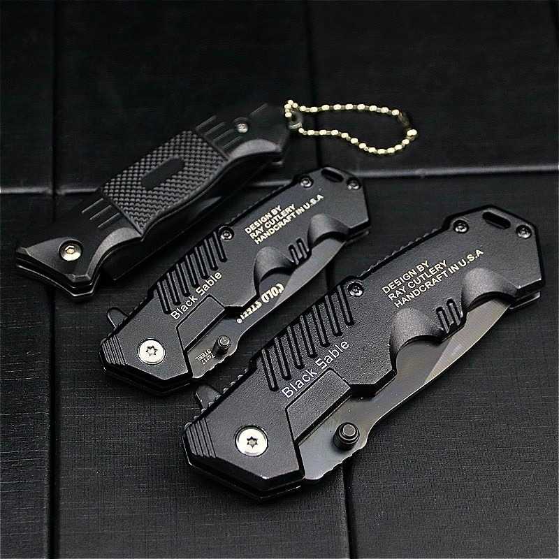 (BISA COD) RVOSTR PEGASI Pisau Lipat Tactical Folding Knife Survival Camping EDC SR-ZDD1