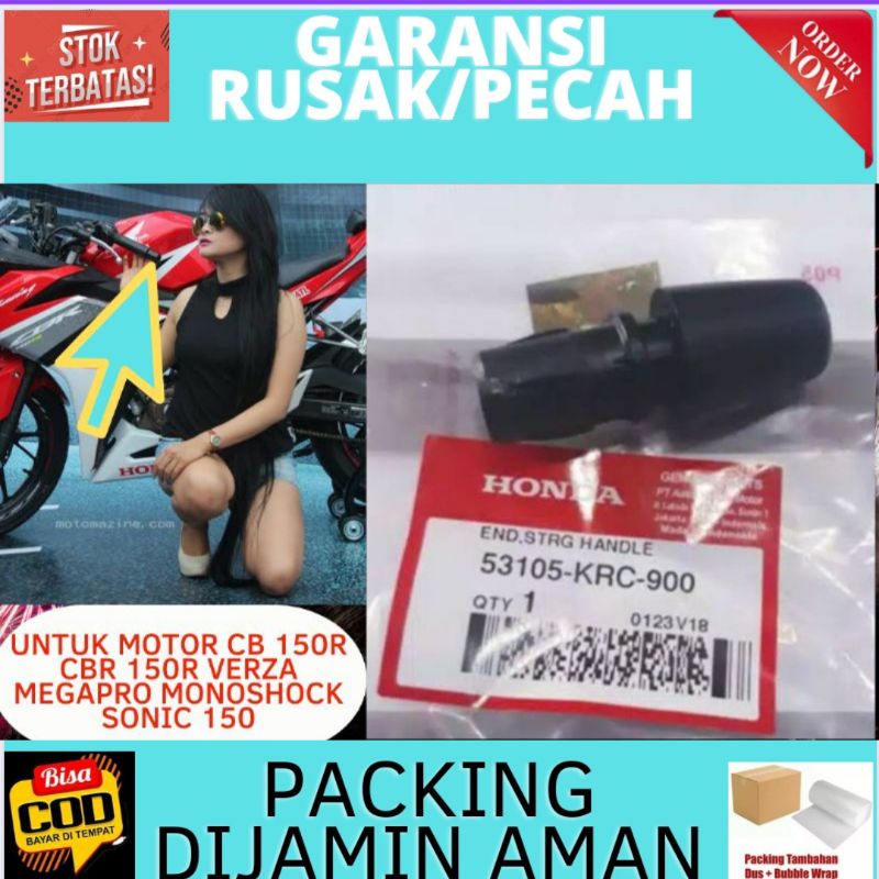 100% Original Jalu Stang End Steering Strg Handle CB150R New Megapro Monoshock Cbr 150R Sonic 150 Ve