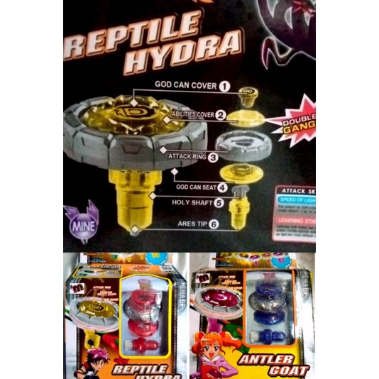 MAINAN ANAK LAKI LAKI GANGSINGAN BATTLE TOP WARRIOR