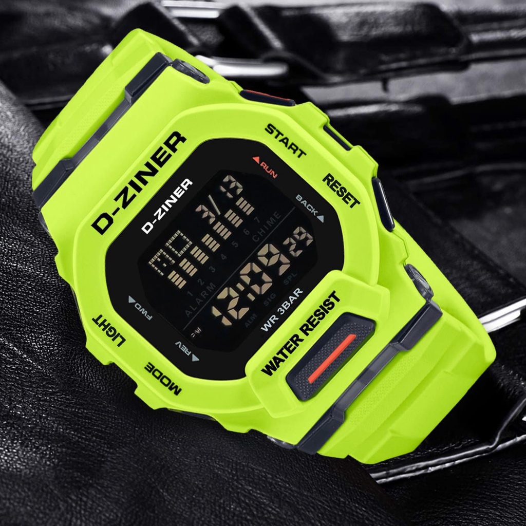 DZINER DZ8312 Jam tangan pris straap karet anti air