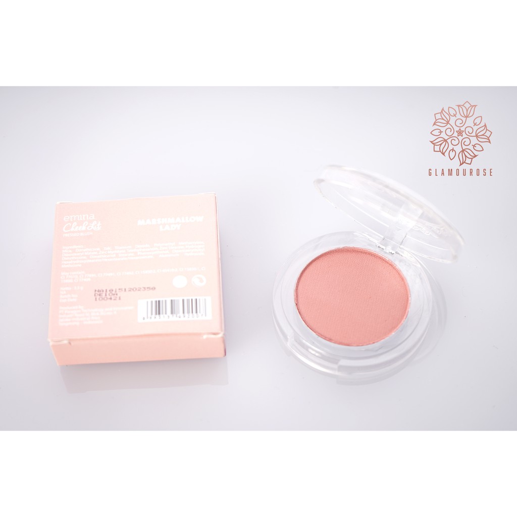 ❤️Glamouroseshop❤️ Emina Cheek Lit  /Cheeklit Pressed Blush On 3.5gr