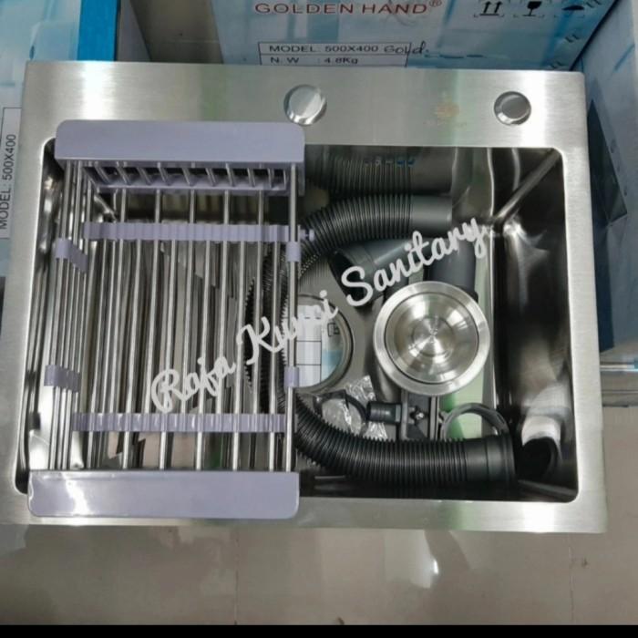 Sanitary | Kitchen Sink Onan Golden Hand 5040/Bak Cuci Piring Stainless 304 Tebal