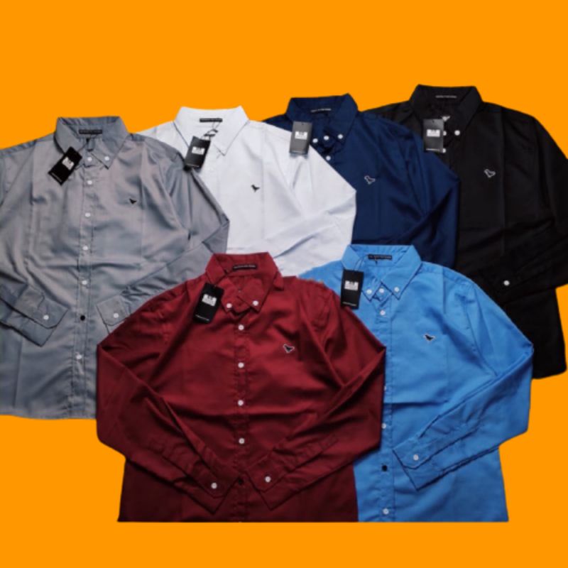 Kemeja Weekend Offender Lengan Panjang Full Tag Premium