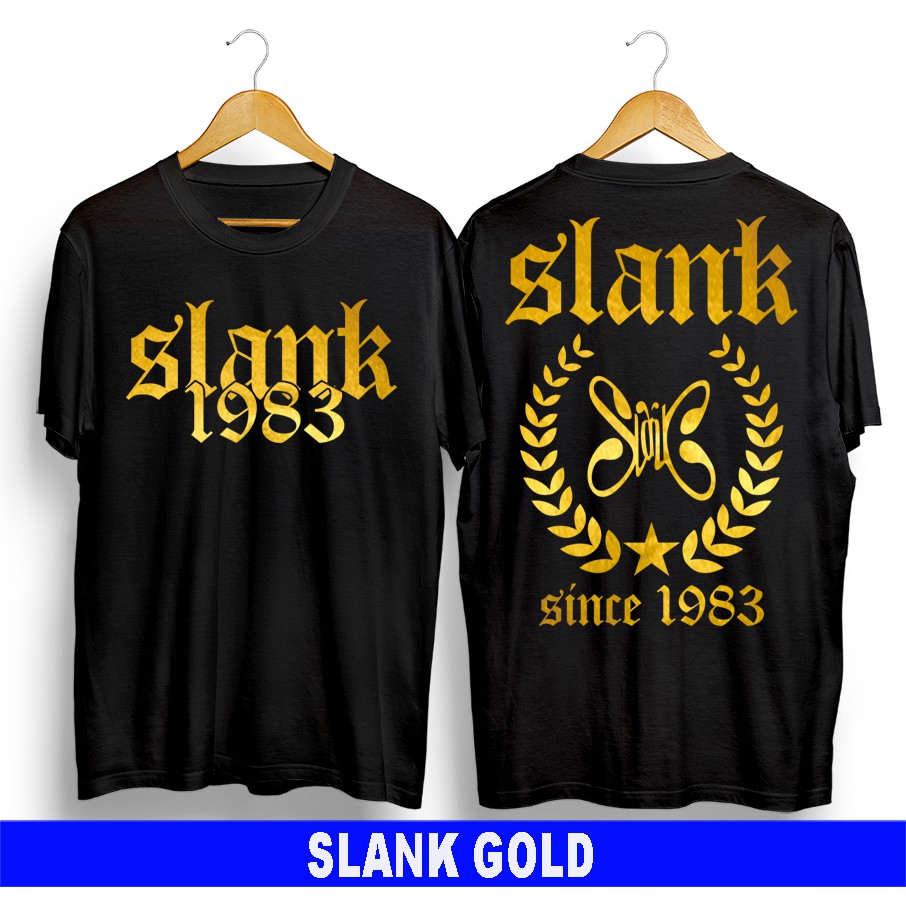 BAJU DISTRO / KAOS DISTRO VIRAL KEREN  SLANK GOLD ATASAN PRIA / WANITA