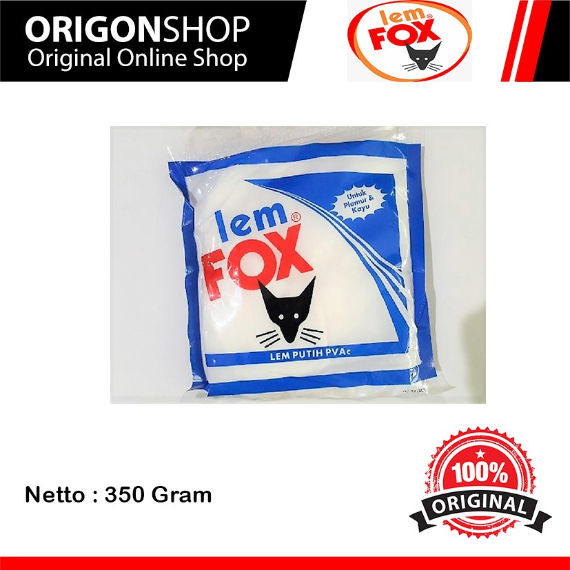 

Fox PVac Biru (FB Kental) Kantong 350gram
