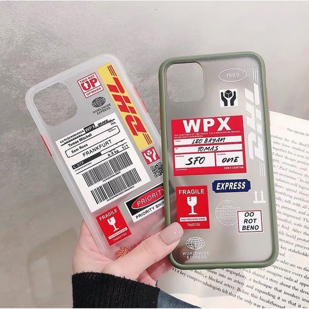 DHL 50th Anniversary Premium Hybrid Glass Case (iPhone 11 Pro Max/11Pro/11/X/XS/XS Max/XR/7/8/+)