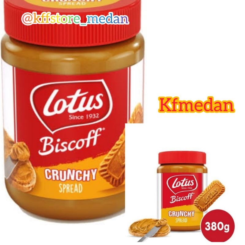 

Selai Lotus Biscoff Crunchy 380g