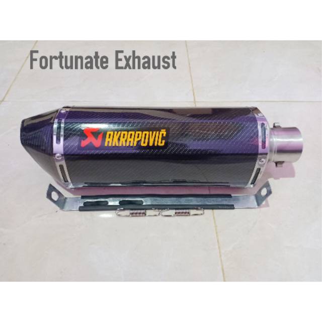 Knalpot Racing Hanya Silencer Saja Akrapovic Evo Layang