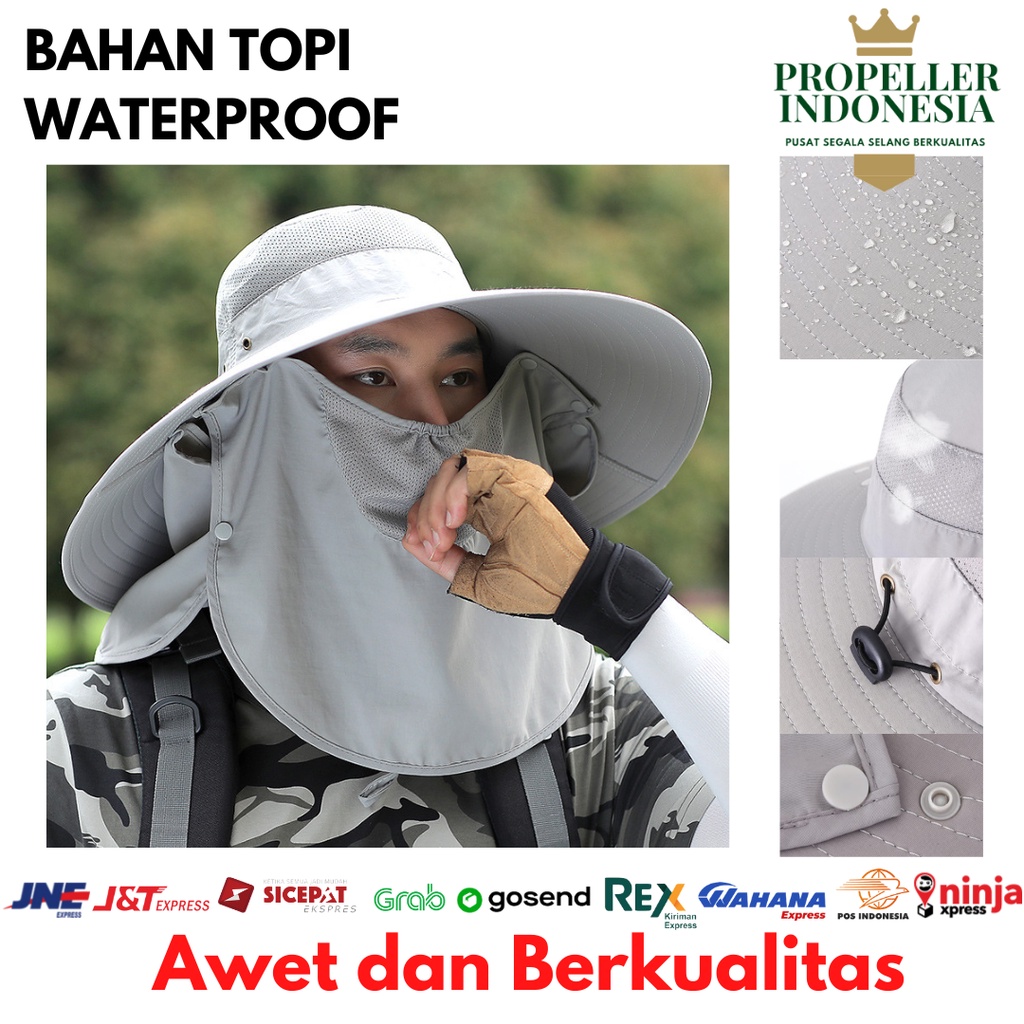 Topi Rimba Topi Rimba Pria dan Wanita Topi Gunung Topi Mancing Anti UV