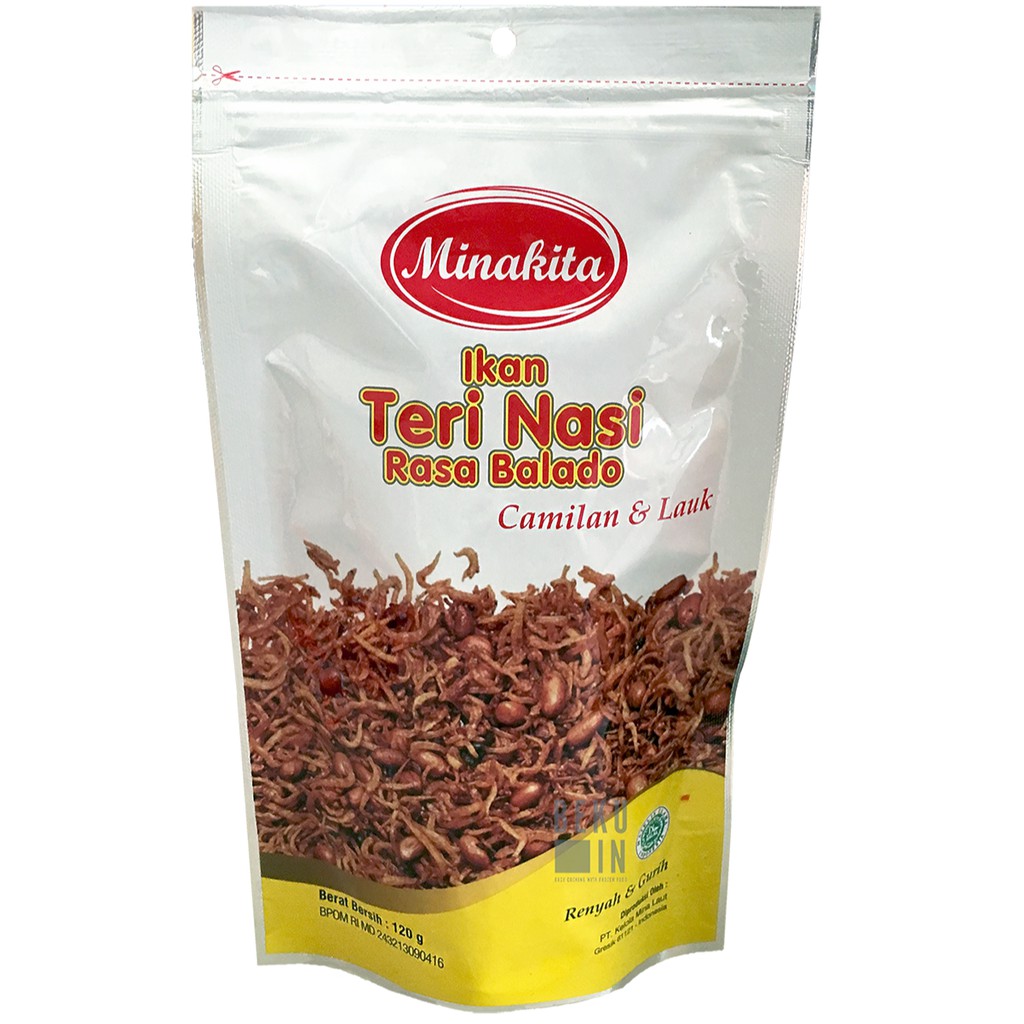 

Minakita Teri Nasi Balado 120gr