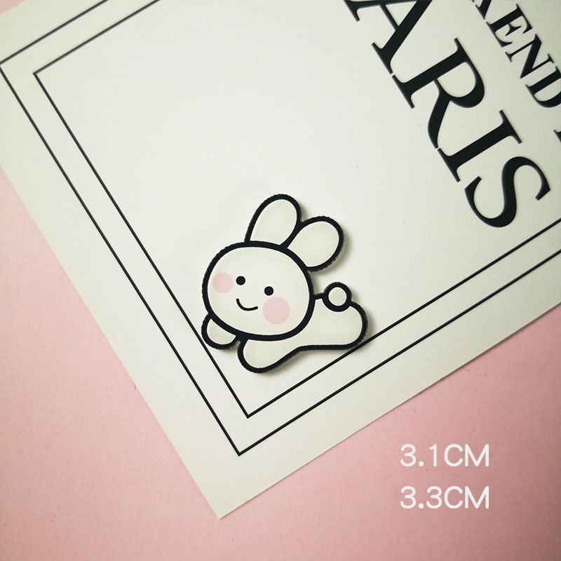 Ins Acrylic Brooch Tide Cute Creative Cartoon Girl Clothes Backpack Pendant Badge Pin Sweet Heart Jewelry