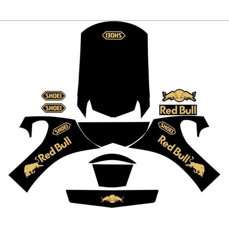 decal helm / stripping helm KYT r10