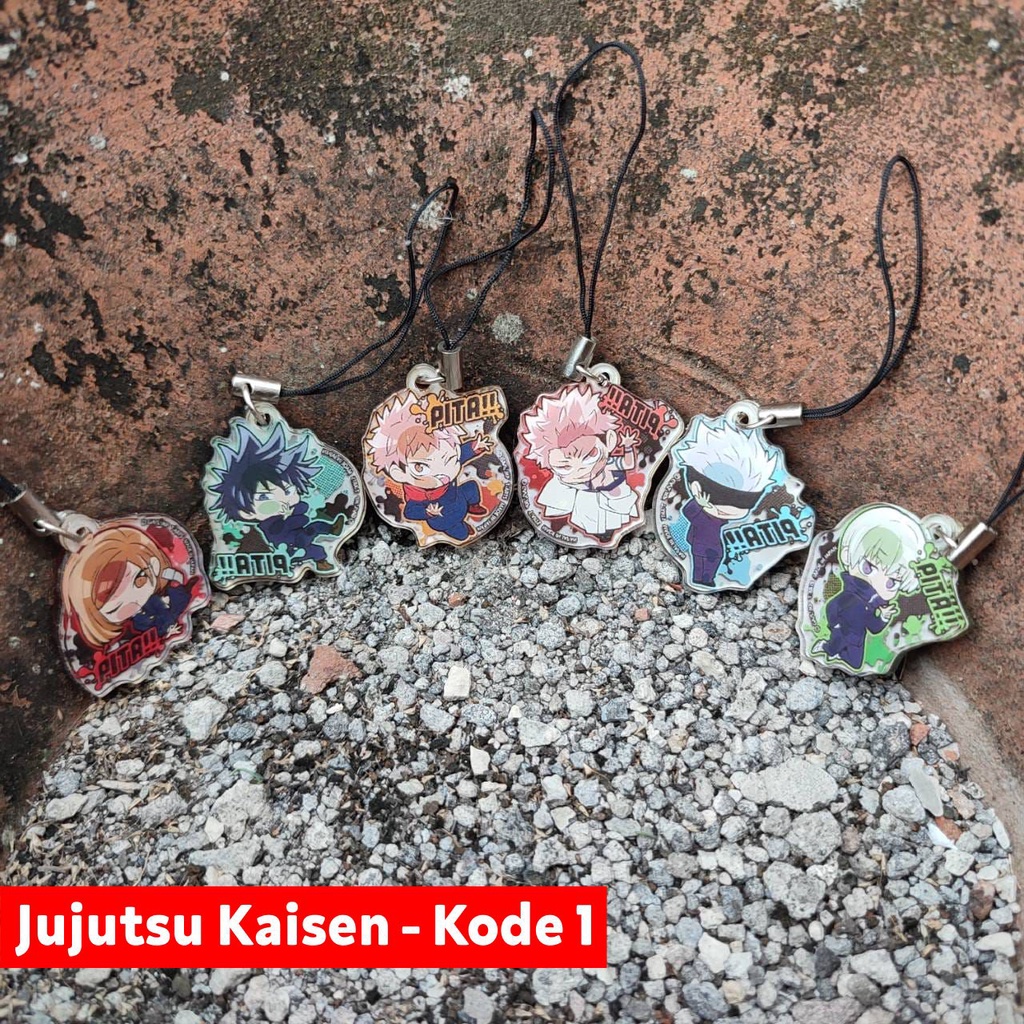 Strap Gantungan HP Anime - Variasi Jujutsu Kaisen Kode 2