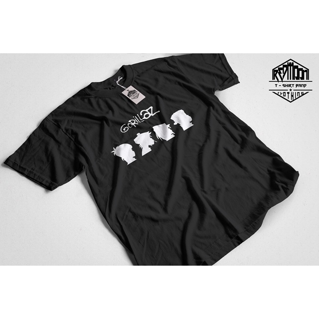 KAOS BAND GORILLAZ | GORILLAZ | KAOS MUSIK | TSHIRT BAND