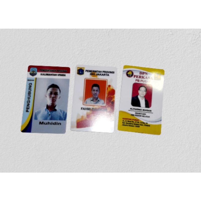 

Cetak Id card custom