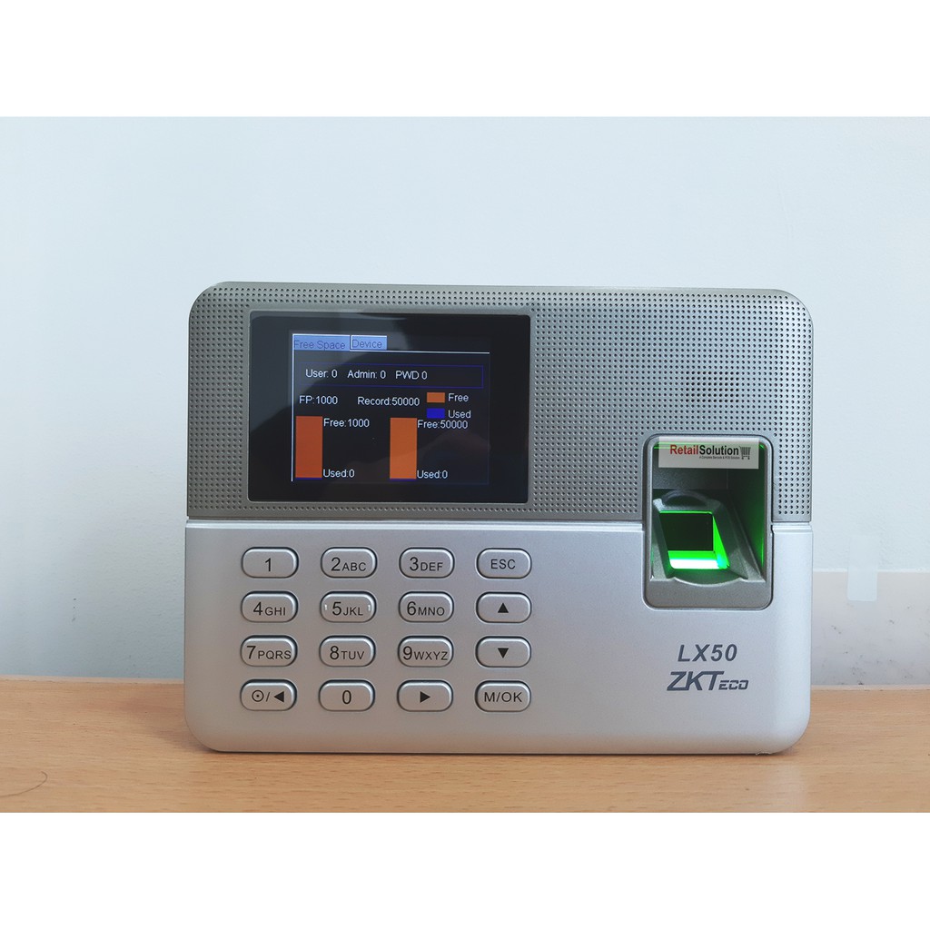 Mesin Absensi Fingerprint SSR - ZKTECO LX50 / LX-50 / LX 50