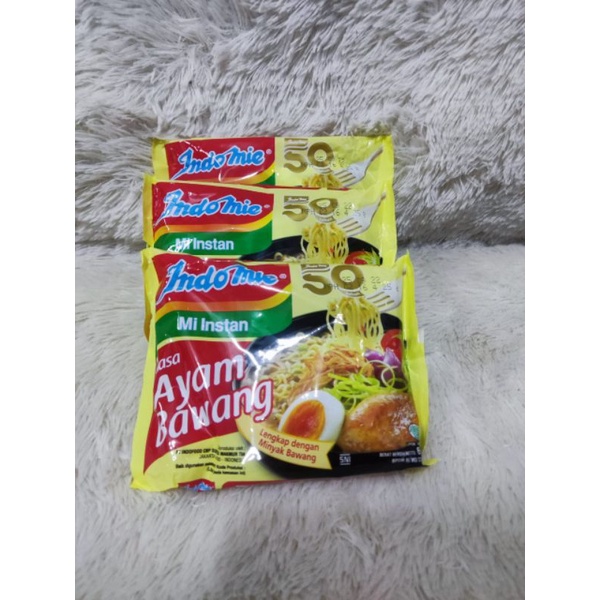 

Indomie Ayam Bawang 69gr Paket Isi 3