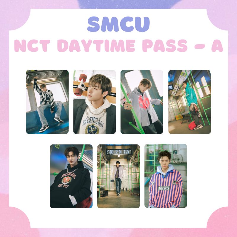 [SMCU] PHOTOCARD SMCU NCT DAYTIME PASS NIGHTTIME PASS NCT 127 NCT DREAM WAYV ‼️ BACA DESKRIPSI ‼️