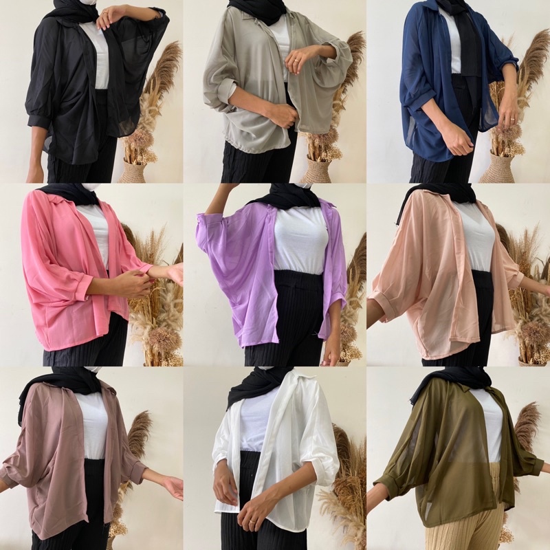 Yolla Bahan Batwing Premium Outer MIDIMEE