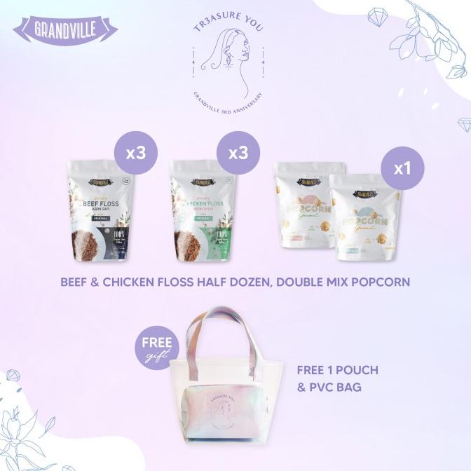 

Grandville Exclusive Bundling Sapi & Ayam Half Dozen + Popcorn Double