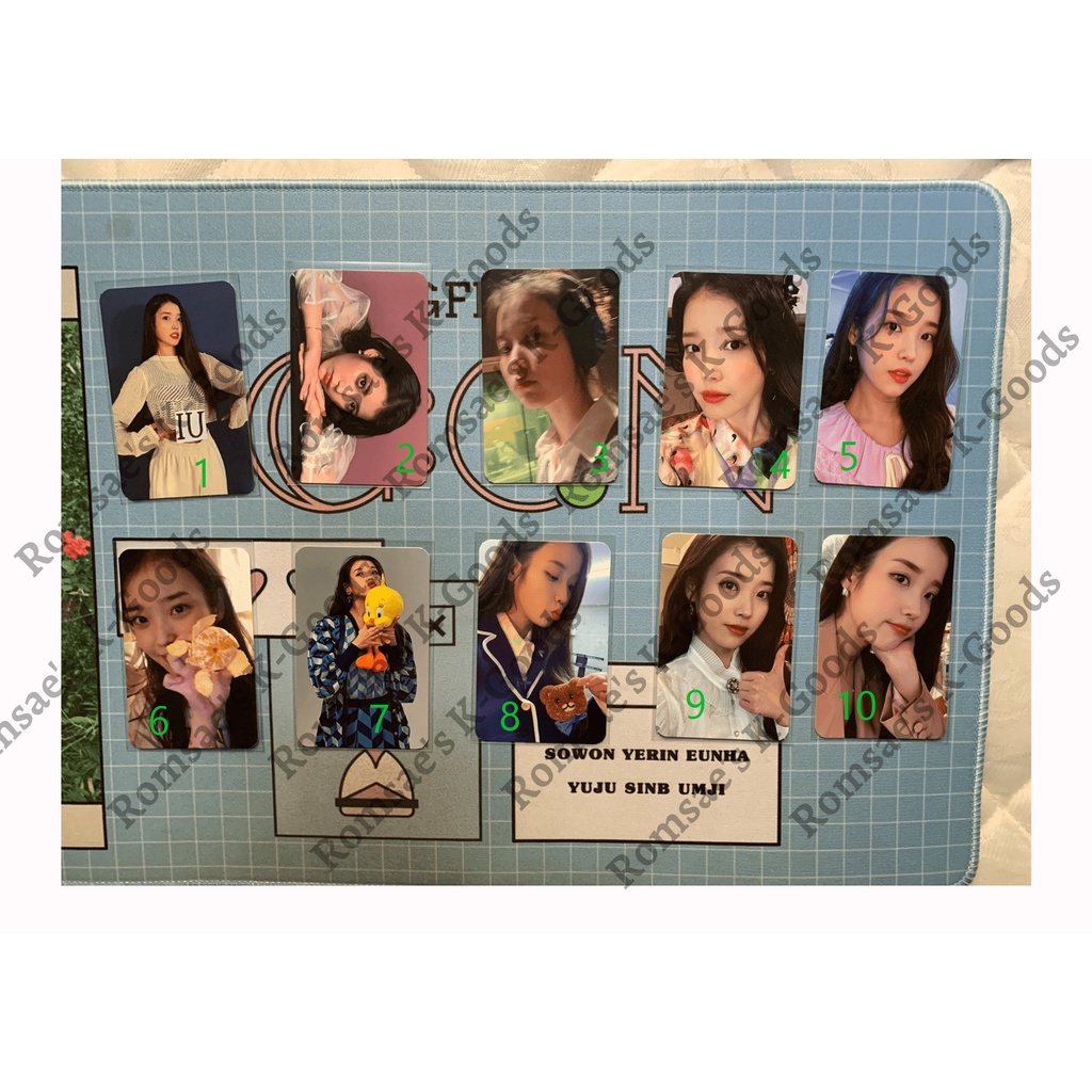 IU Lilac Official Photocard Set