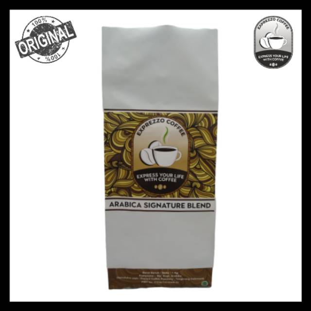 

kopi arabica Signature Blend Exprezzo Coffee 1kg
