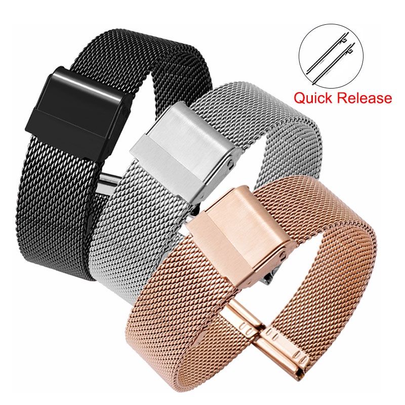 STRAP MILANESE 22MM QUICK RELEASE ORIGINAL