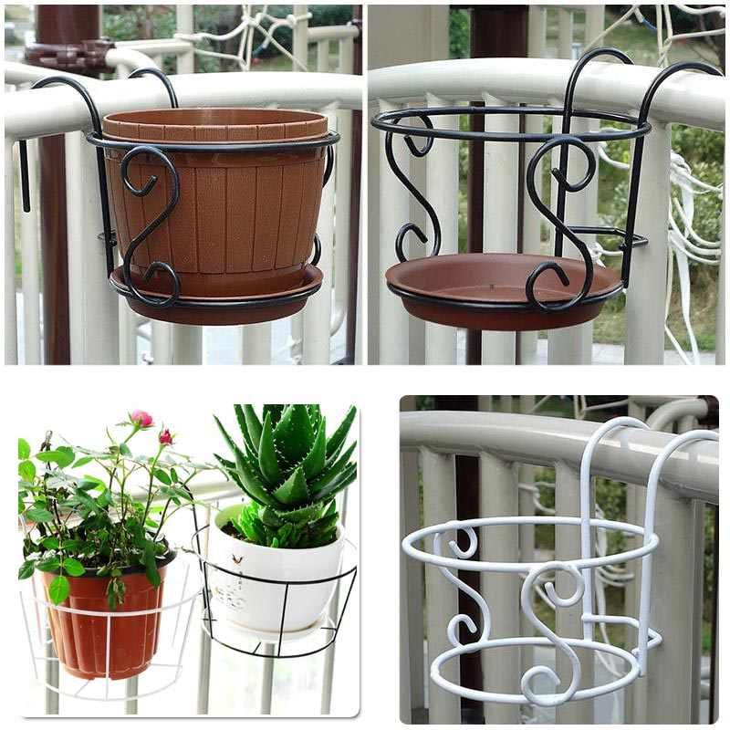 Rak Bunga Anggrek Rak Pot bunga Gantung Standing Pot Besi Pot Pagar Kranjang Pagar Rak Bunga Balkon