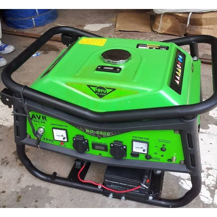 RYU MESIN GENSET / GASOLINE GENERATOR SET RG 2800.