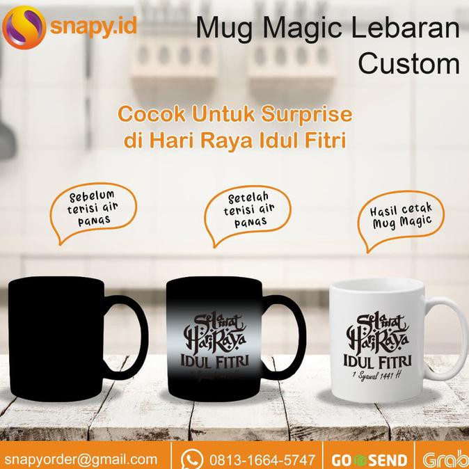 Terbaru Mug Magic Custom | Mug Magic | Mug Bunglon