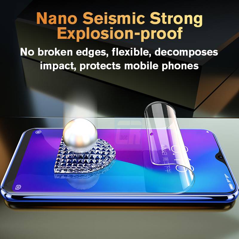 Matte Screen Protector Hydrogel Film For OPPO Realme X50 x Q Full Cover Protective Film For Realme X50 Pro Q2pro X7Pro X2 Pro Anti Blue Ray Not Glass